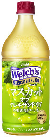 Asahi, Welch’s, White Grape, Muscat of Alexandria blend Juice, 100%, 800g