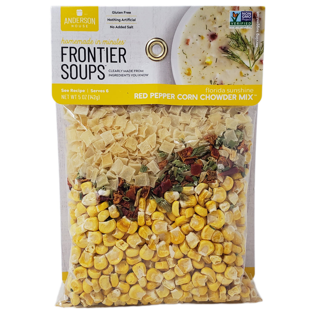 Frontier Soups- Florida Sunshine Red Pepper Corn Chowder-5 oz.