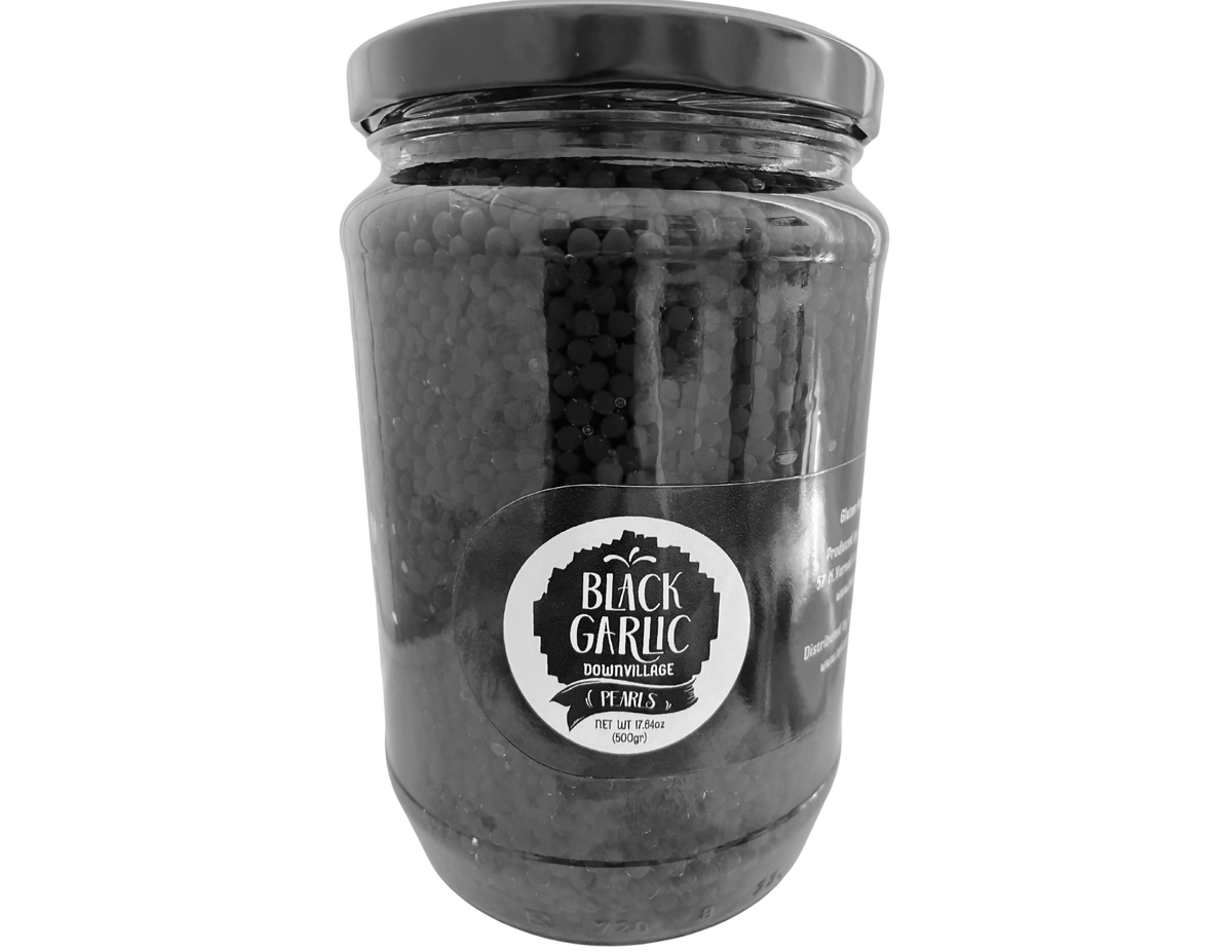 Epicurean Pantry Black Garlic Pearls Bulk-Size Container – 500g