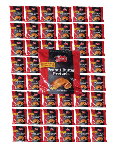 Lieber’s Peanut Butter Pretzels, Small On-The-Go, 1.75 oz (Case of 60)