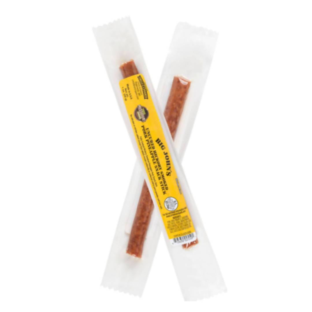 Big John’s Uncured Pineapple Snack Sticks – 24 x 1oz