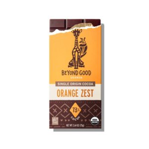 Beyond Good – Bar Chocolate Orange Zest, 2.64 oz