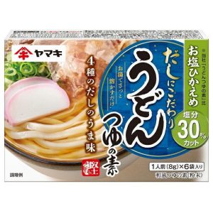 Yamaki Low Sodium Udon Shiro Dashi Stock 6 Sachets