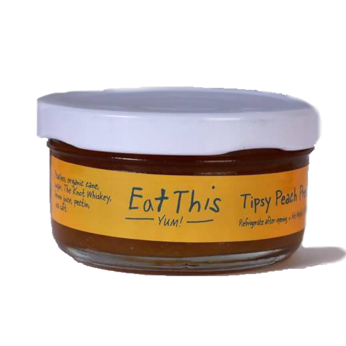 Tipsy Peach Jam – 12 Jars x 2oz