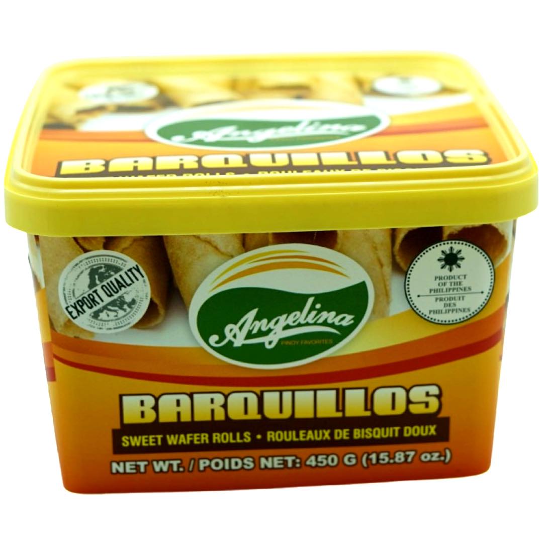 Angelina – Barquillos – Sweet Wafer Rolls – 450 G