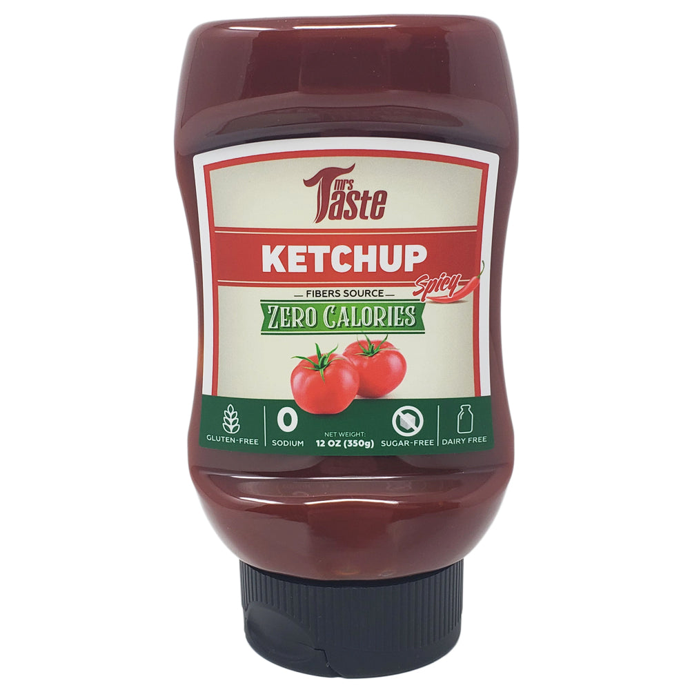 Mrs. Taste Zero Sodium Spicy Ketchup – 12oz.