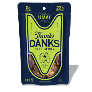 Thanks Danks Umai Beef Jerky Bag – 3 bags x 2 oz