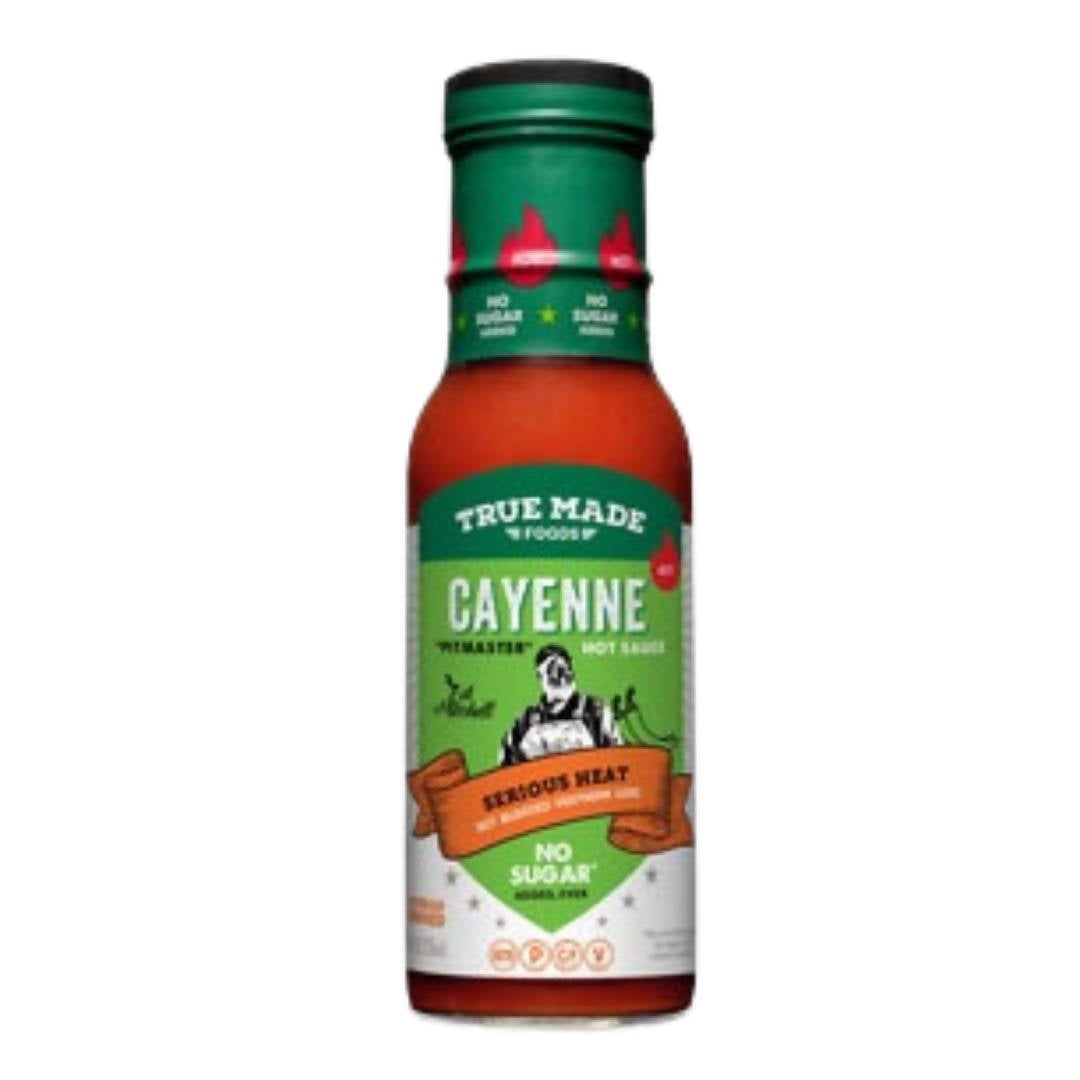 True Made Cayenne Pitmaster Hot Sauce Bottles – 6 bottles x 9oz case
