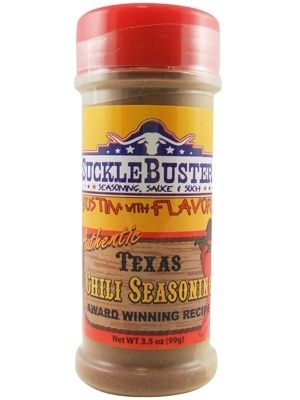 SuckleBusters Texas Chili Seasoning, 3.5oz.