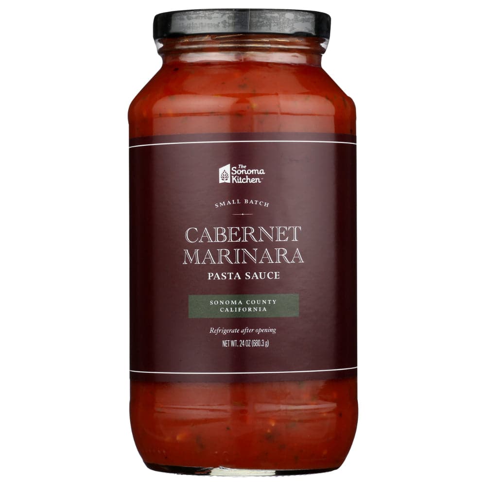 The Sonoma Kitchen – Cabernet Marinara Pasta Sauce