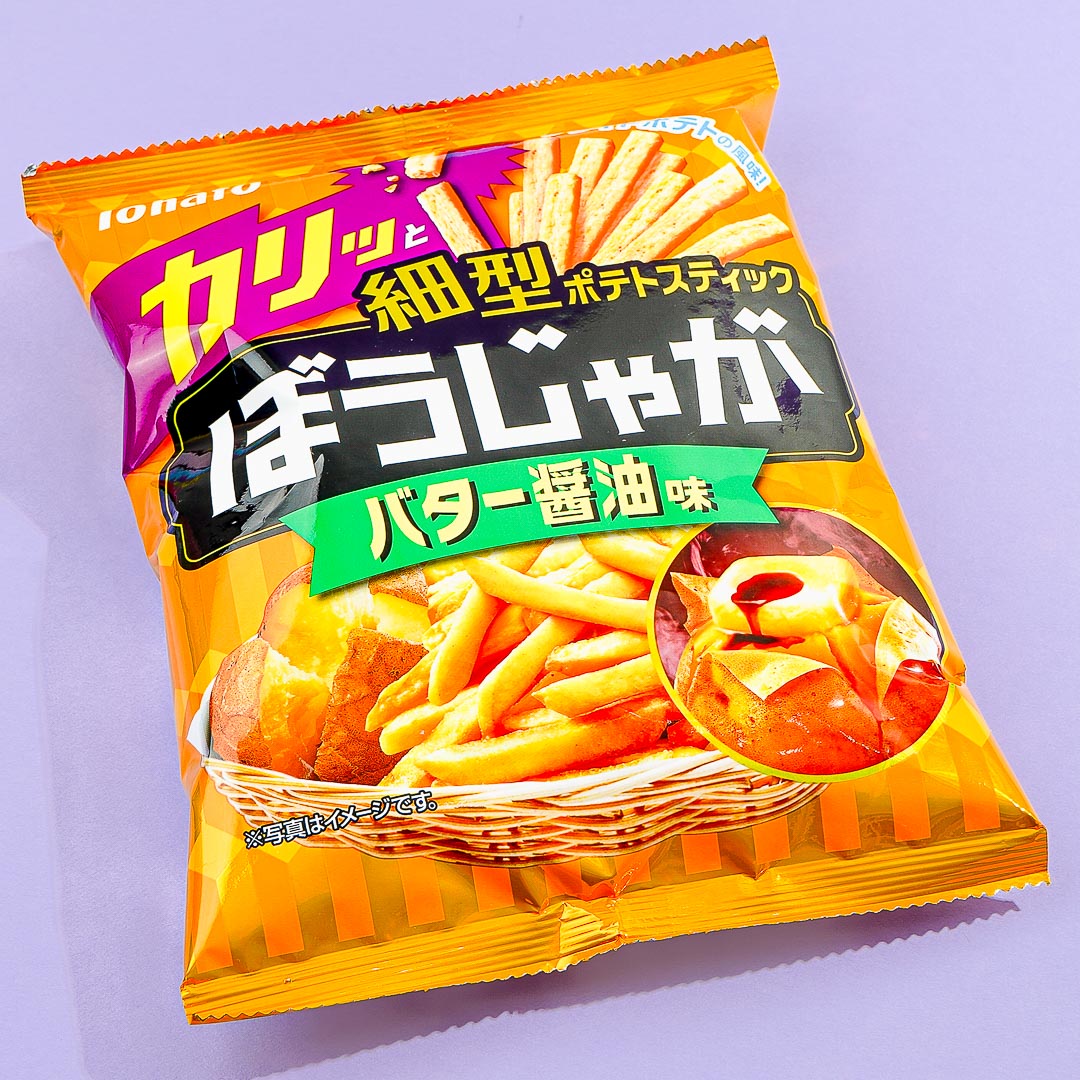 Tohato Boujaga Potato Stick Snacks – Butter & Soy Sauce