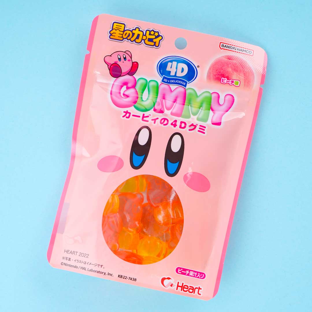 Kirby 4D Gummy – Peach