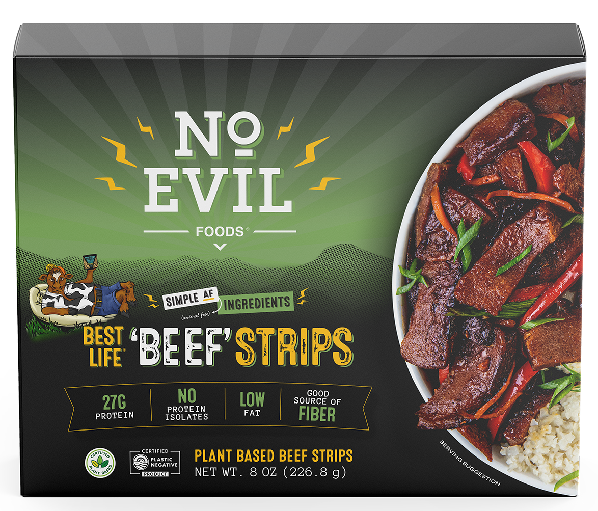 No Evil Foods – Beef Strips