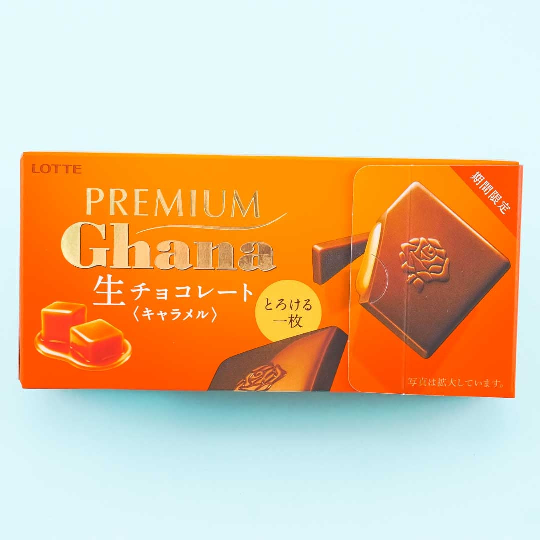 Lotte Premium Ghana Chocolate – Caramel Ganache