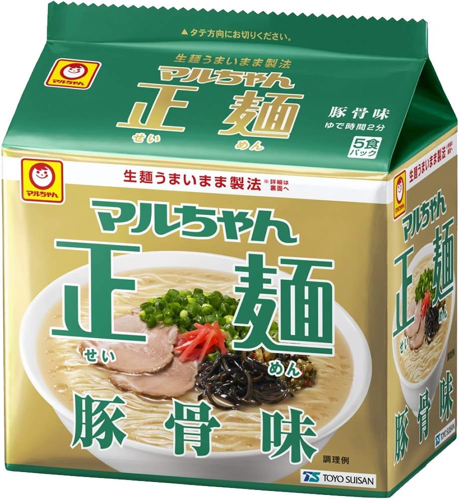 Maruchan Seimen Tonkotsu Flavor Instant Ramen Noodle Japan 5 Packs – Tokyo Sakura Mall