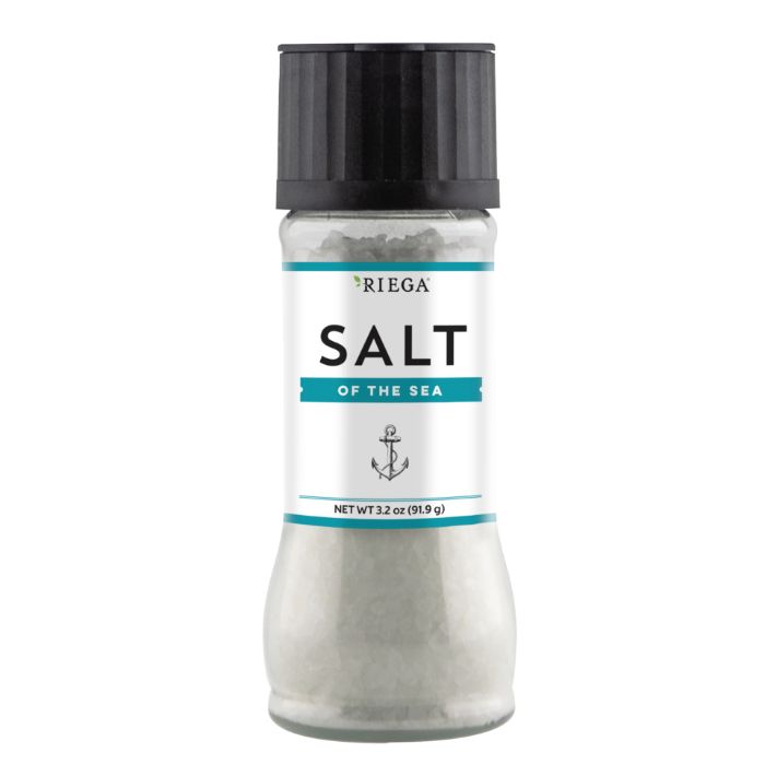 Riega Salt Sea Grinder 3.2 Oz – Pack Of 8