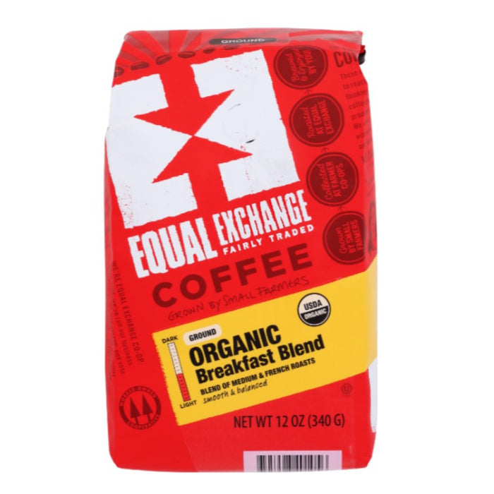 Equal Exchange – Organic Breakfast Drip Coffee, 12 oz | Pack of 6