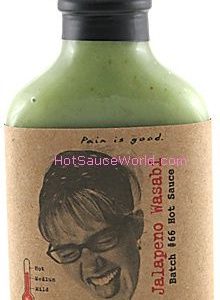 Pain is Good Diva Jalapeno Wasabi Hot Sauce #66 Mini, 3.5oz.