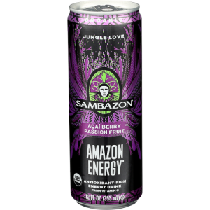 SAMBAZON: Amazon Energy Acai Berry Passion Fruit, 12 fo | Pack of 12