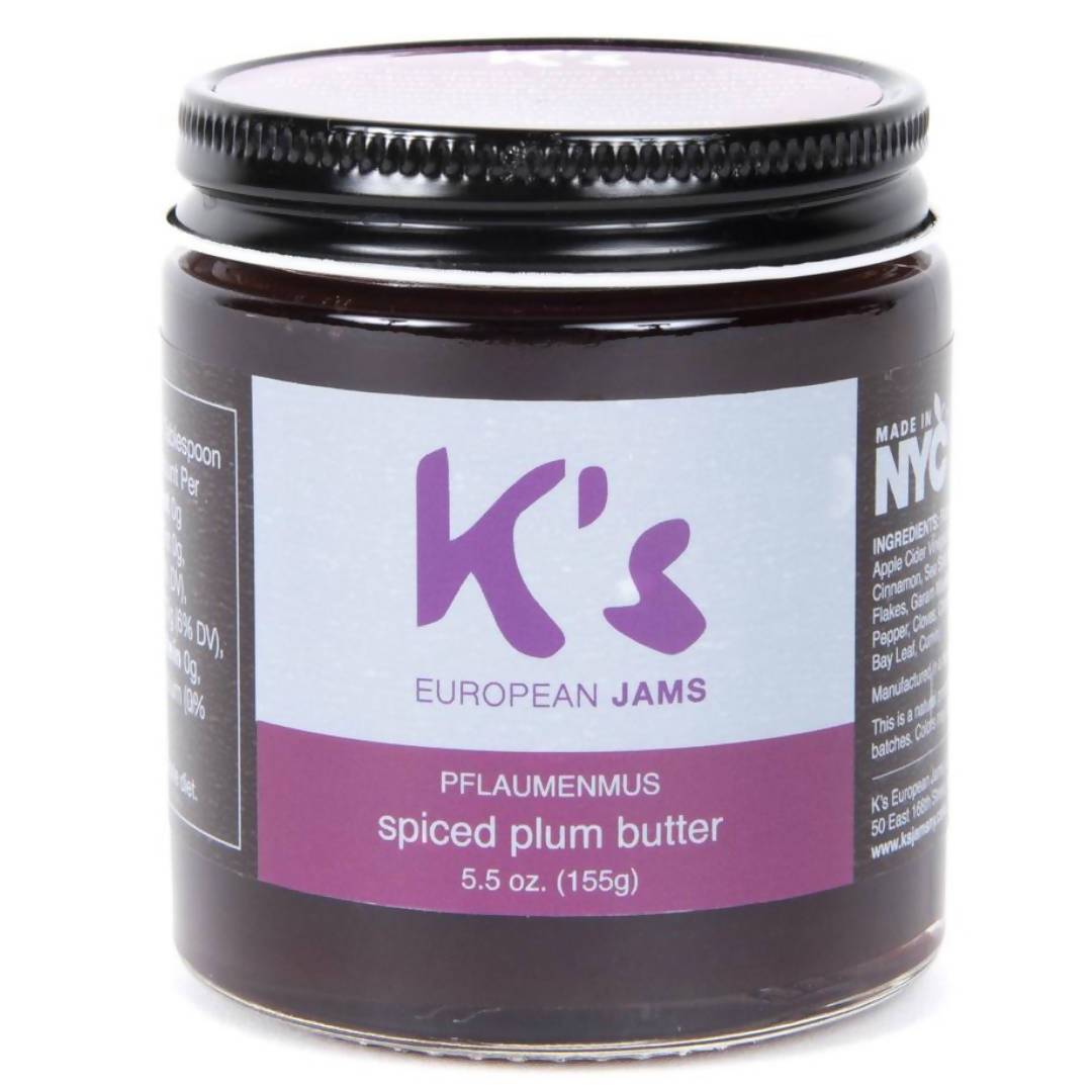 K’s European Pflaumenmus – Spiced Plum Butter Jar – 6 jars x 5.5oz case
