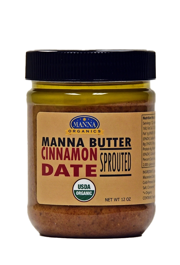 Manna Organics – Manna Butter Raw Cinnamon Date