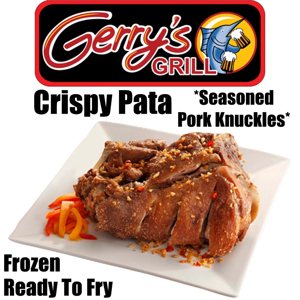 Gerry’s Grill – Crispy Pata (Seasoned Pork Knuckles) – Ready To Fry – 3.1 LBS