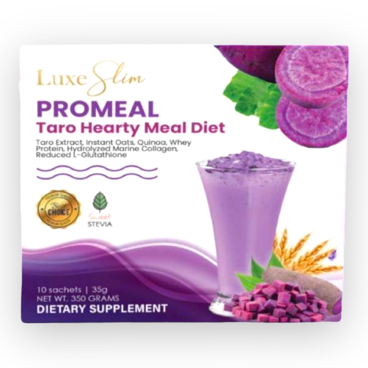 Luxe Slim – PROMEAL TARO Hearty Meal Diet 10 x 35g
