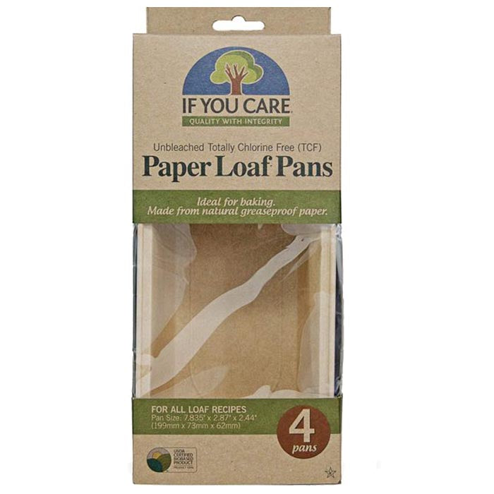 If You Care – Paper Loaf Pans, 4 Pack