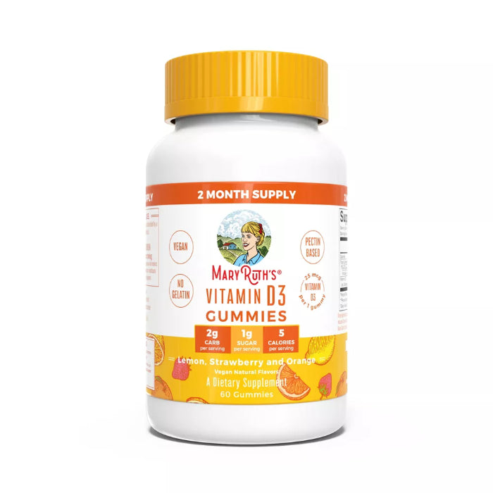 MaryRuth’s – Vitamin D3, Strawberry Orange, 60 pc – Pack of 1