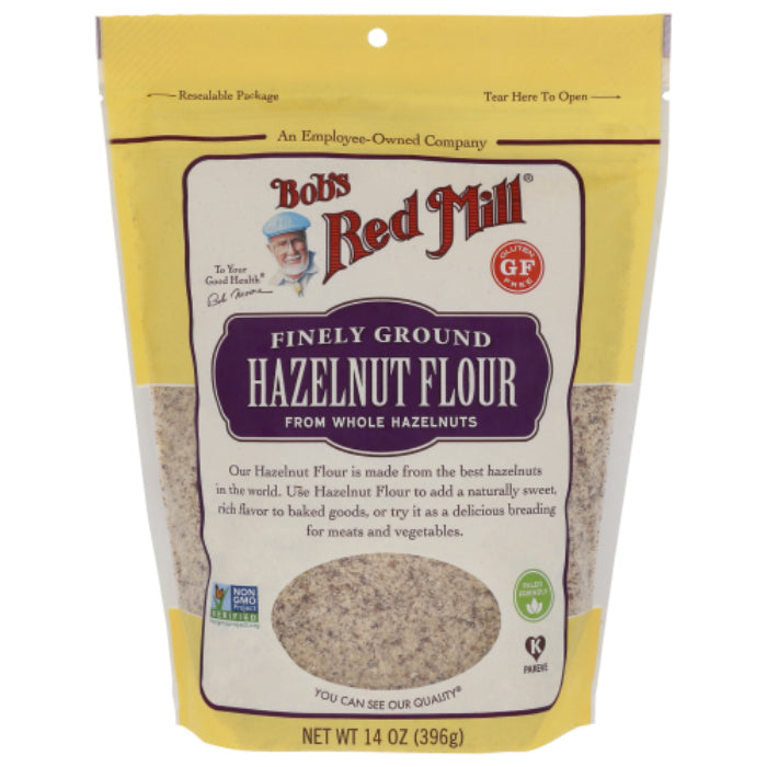 Bob’s Red Mill – Flour, Meal, Hazelnut, 14 Oz | Pack of 4