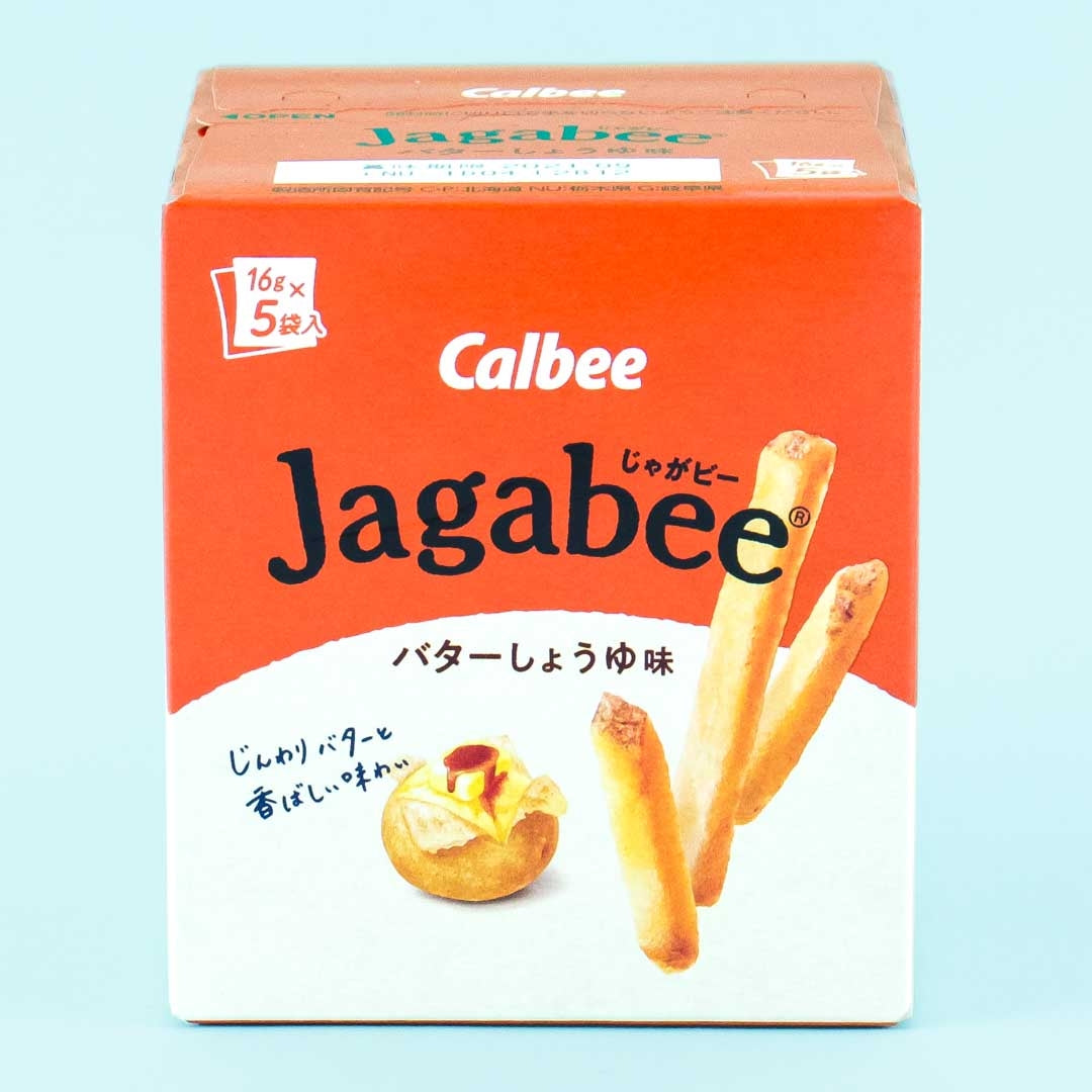 Jagabee Potato Snack Box – Butter Soy Sauce