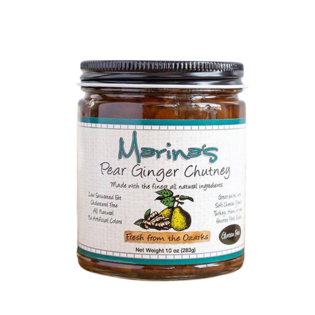 Marina’s Pear Ginger Chutney – 12 x 10oz