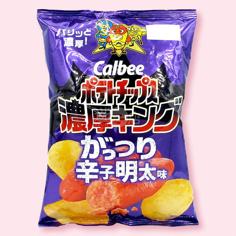 Calbee Potato Chips – Spicy Gatsuri Mentaiko