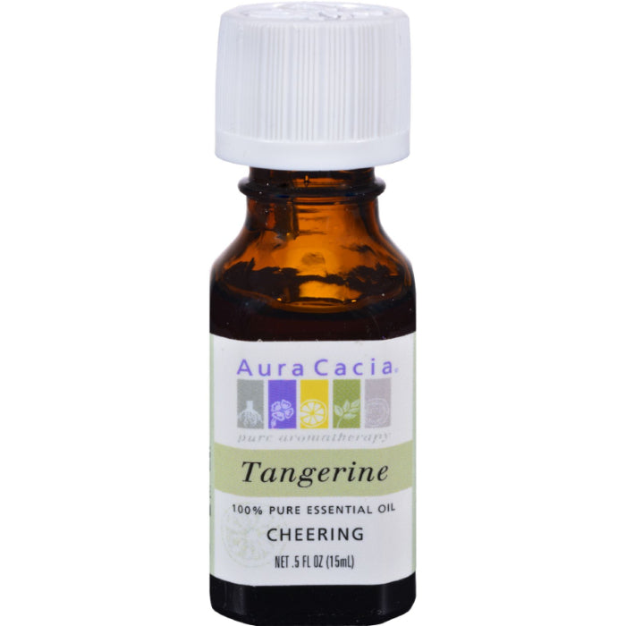 Aura Cacia – Essential Oil Tangerine, 0.5 oz – Pack of 1