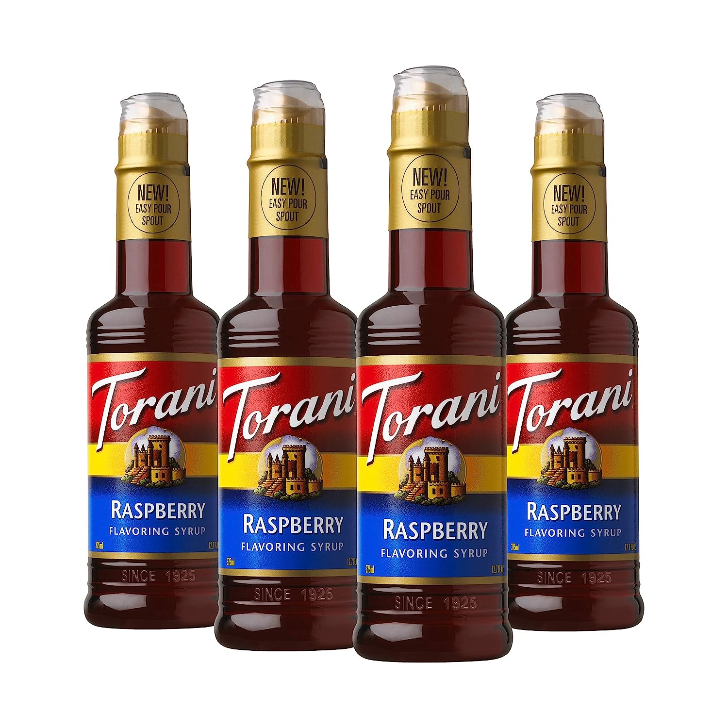 Torani Sugar-Free Raspberry Syrup 12.7 Fo – Pack Of 4