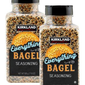 Kirkland Signature Everything Bagel Seasoning, 17.8 oz (Pack of 2)