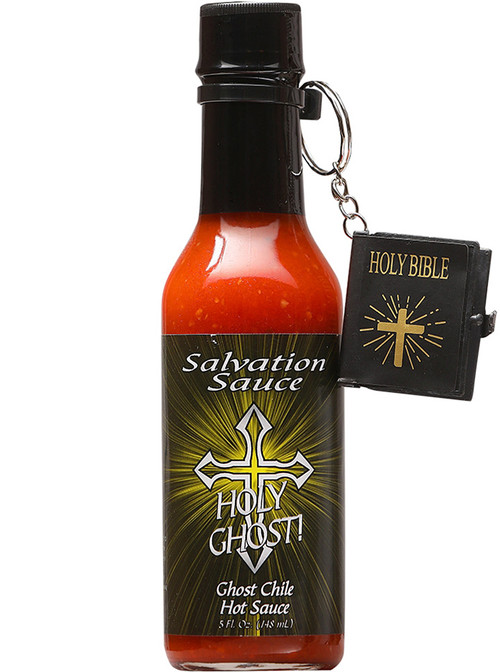 Danny Cash’s Salvation Sauce Holy Ghost! (w/mini bible), 5oz.