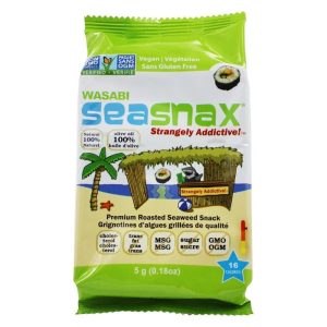 Sea Snax – Seaweed Snack Grab & Go Wasabi