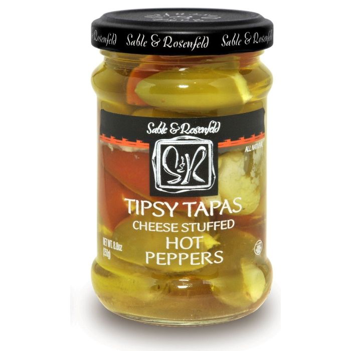 Sable & Rosenfeld Tipsy Tapas Hot Peppers 8.8 Oz – Pack Of 6