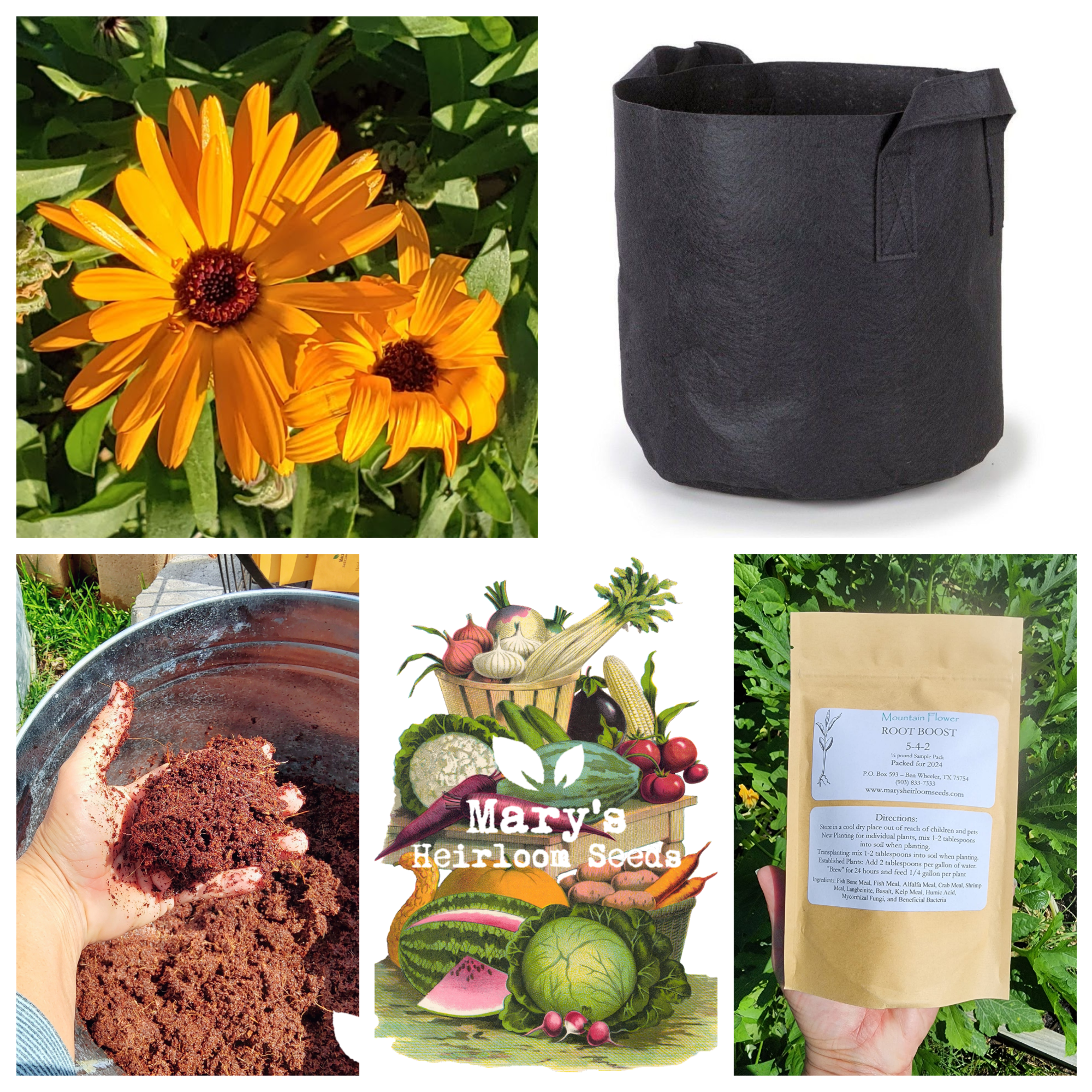 Garden in A Bag Starter Kit – 5 gallon