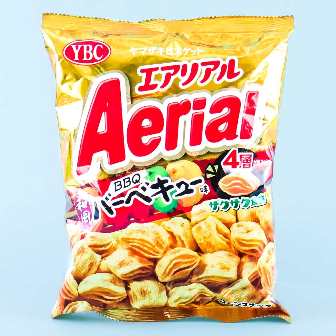 Aerial Corn Snacks – Barbecue Cheese