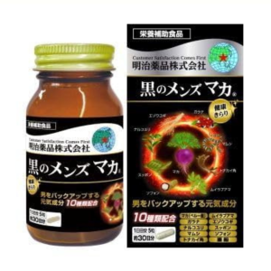 Special Sale! Kenko Kirari Black Maca® For Men 150 Tablets (5 tablets daily) Made in JAPAN – Meiji Yakuhin