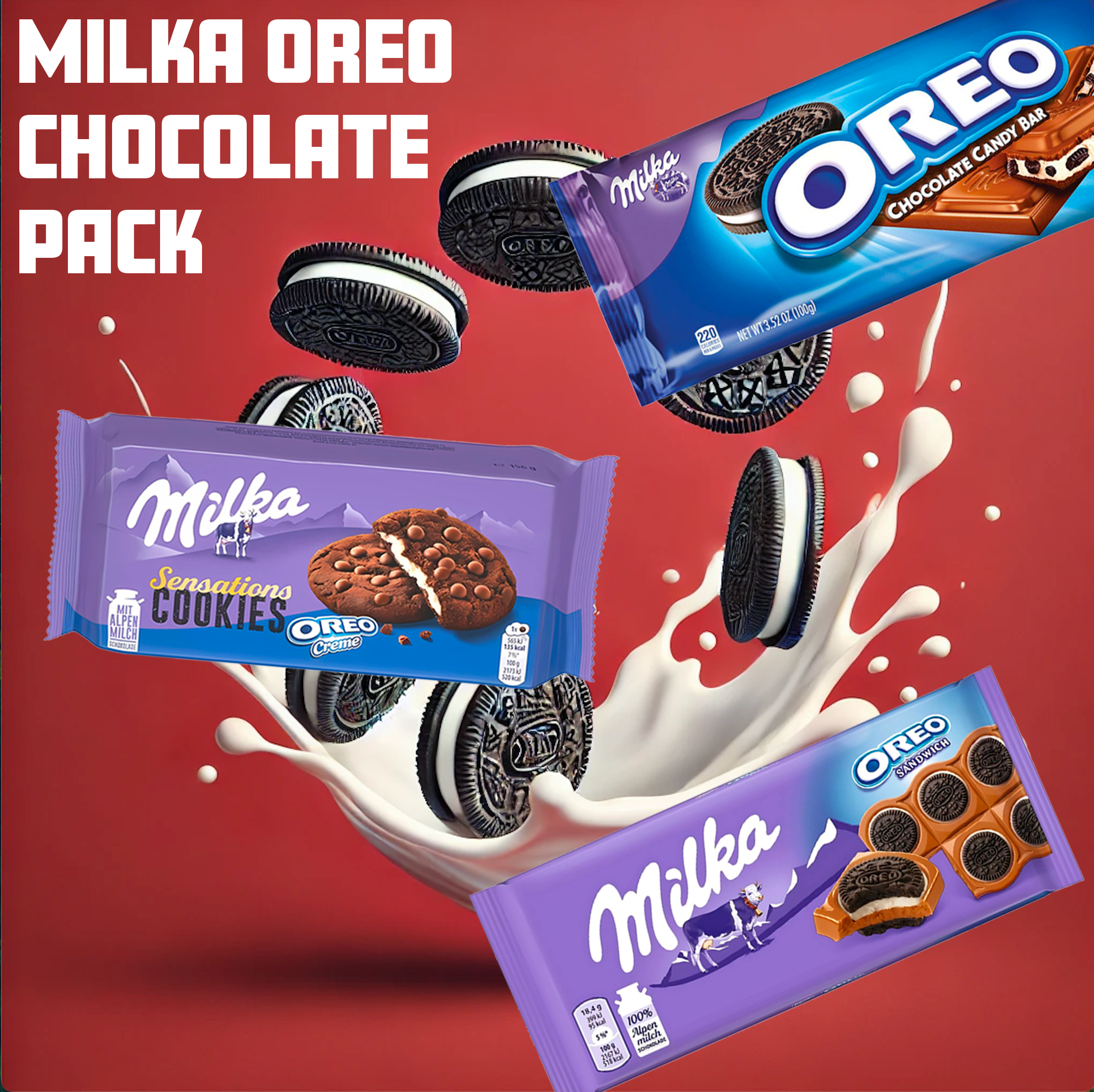 Milka Oreo Chocolate Pack