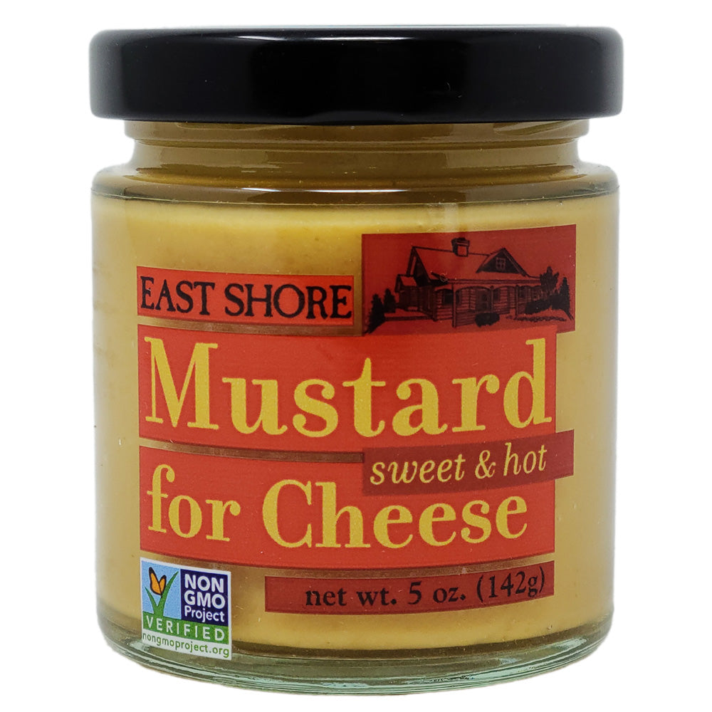 East Shore Sweet & Hot Mustard for Cheese – 5 oz.
