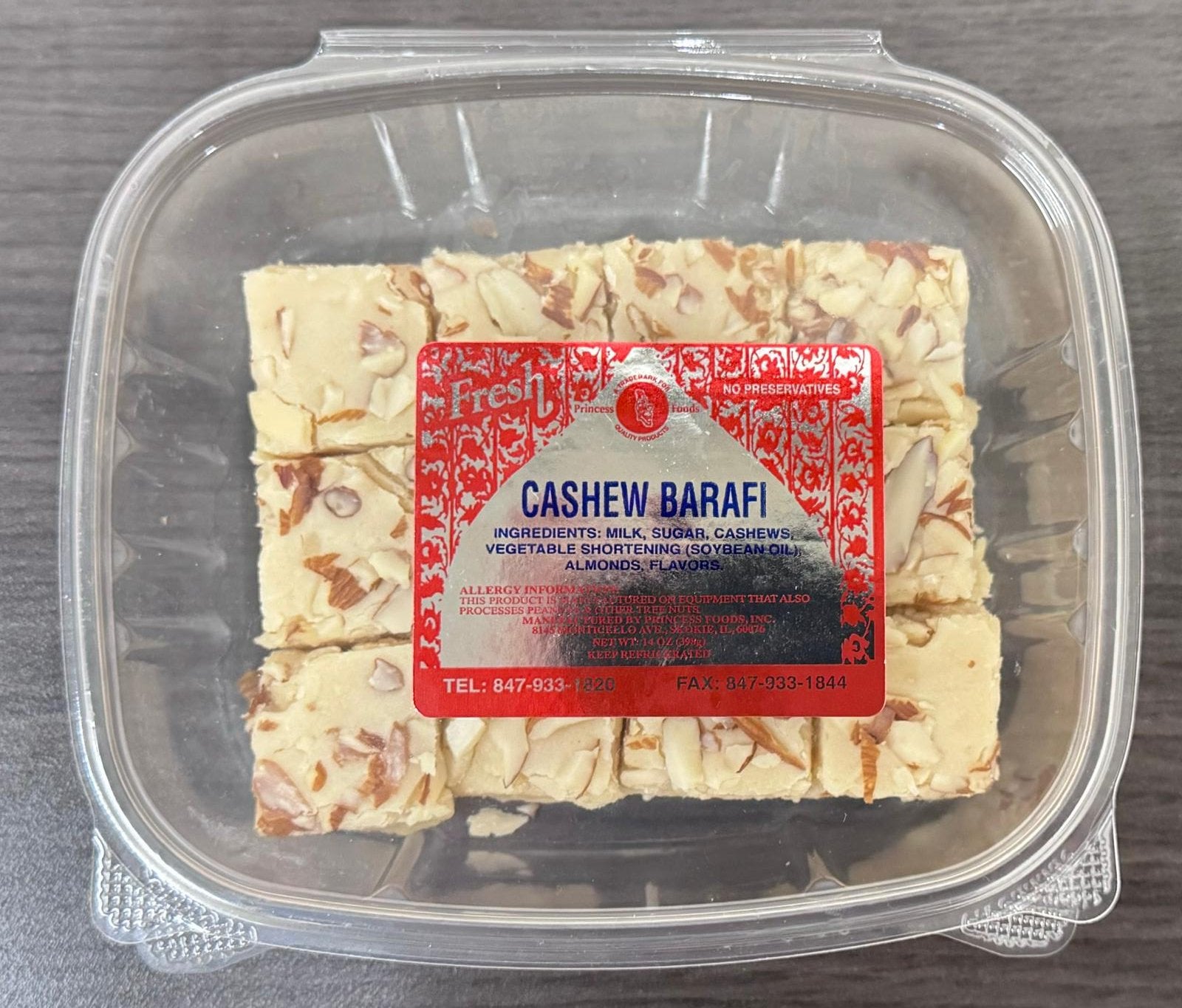 Fresh – Kaju Barfi 14oz