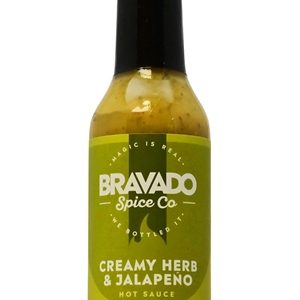 Bravado Spice Co. Creamy Herb and Jalapeno Hot Sauce, 5oz.