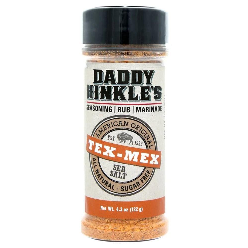 Daddy Hinkle’S – Rub & Seasoning Tex Mex Sea Salt, 4.3 Oz