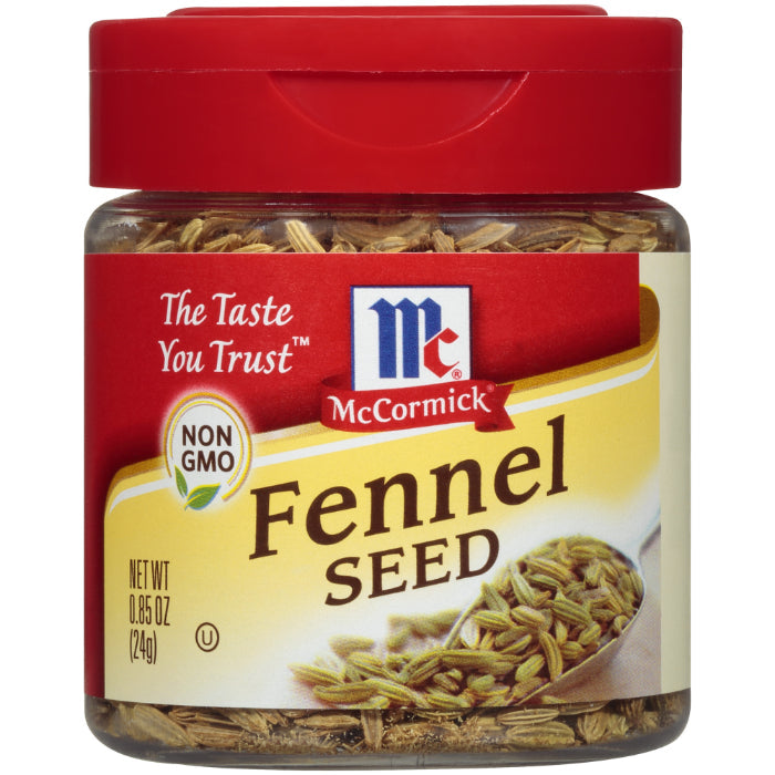McCormick – Spice Fennel Seed, Whole, 0.85 oz – Pack of 6