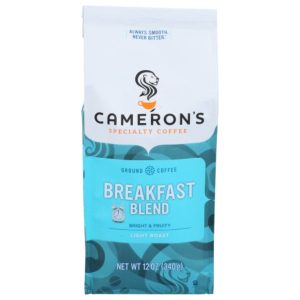 Camerons Coffee – Breakfast Blend Ground Coffee, 12 Oz | Pack of 6