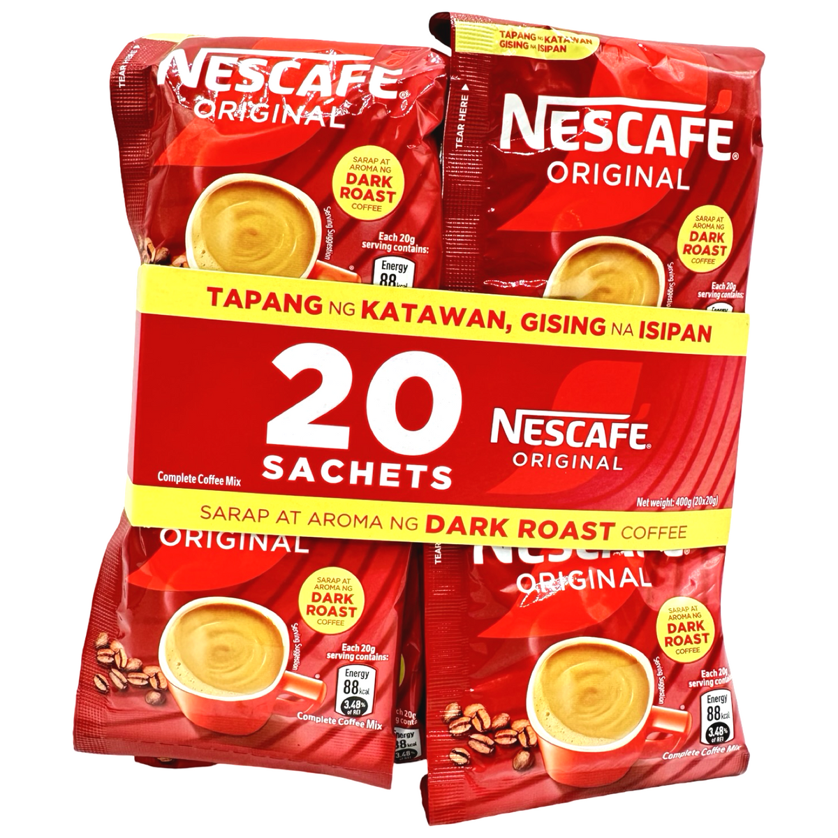 Nescafe – Original – 3-in-1 – 20 Sachets – 400 G